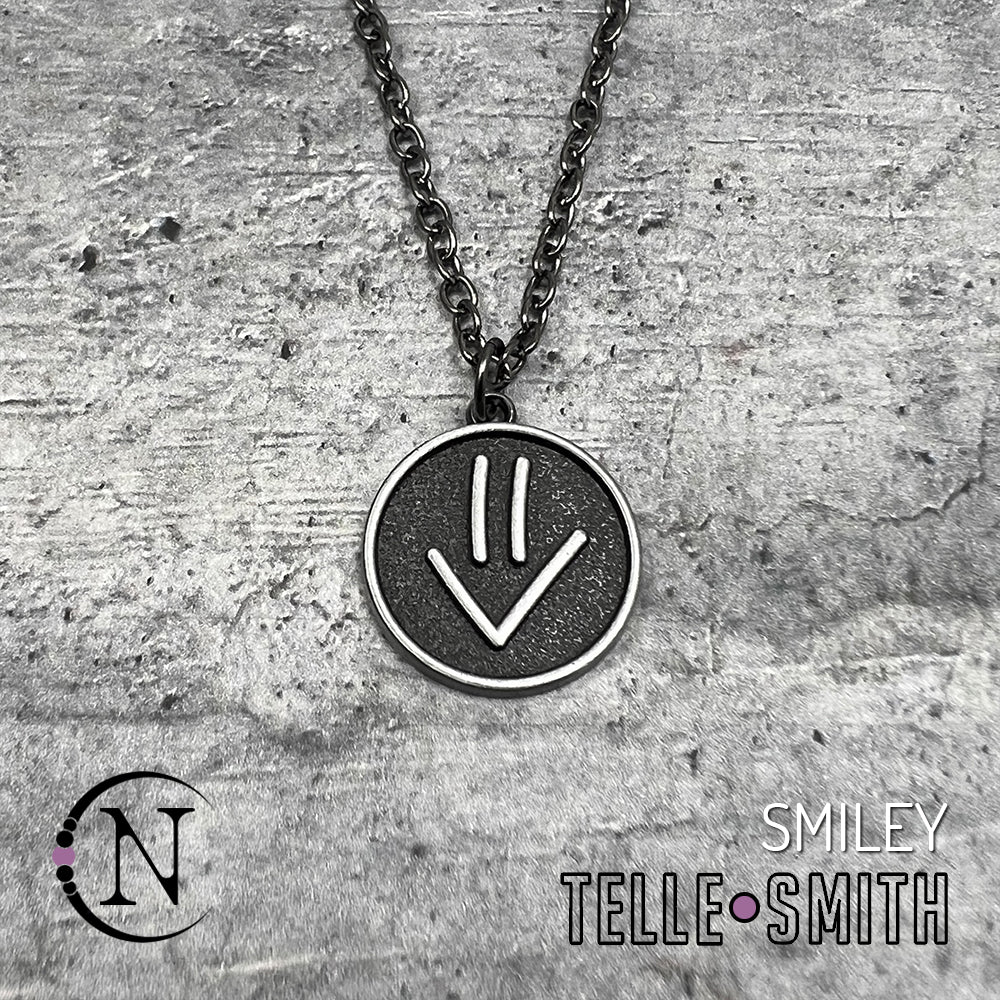 Limited Edition The Word Alive Smiley Necklace by Telle Smith ~ Pre-Order