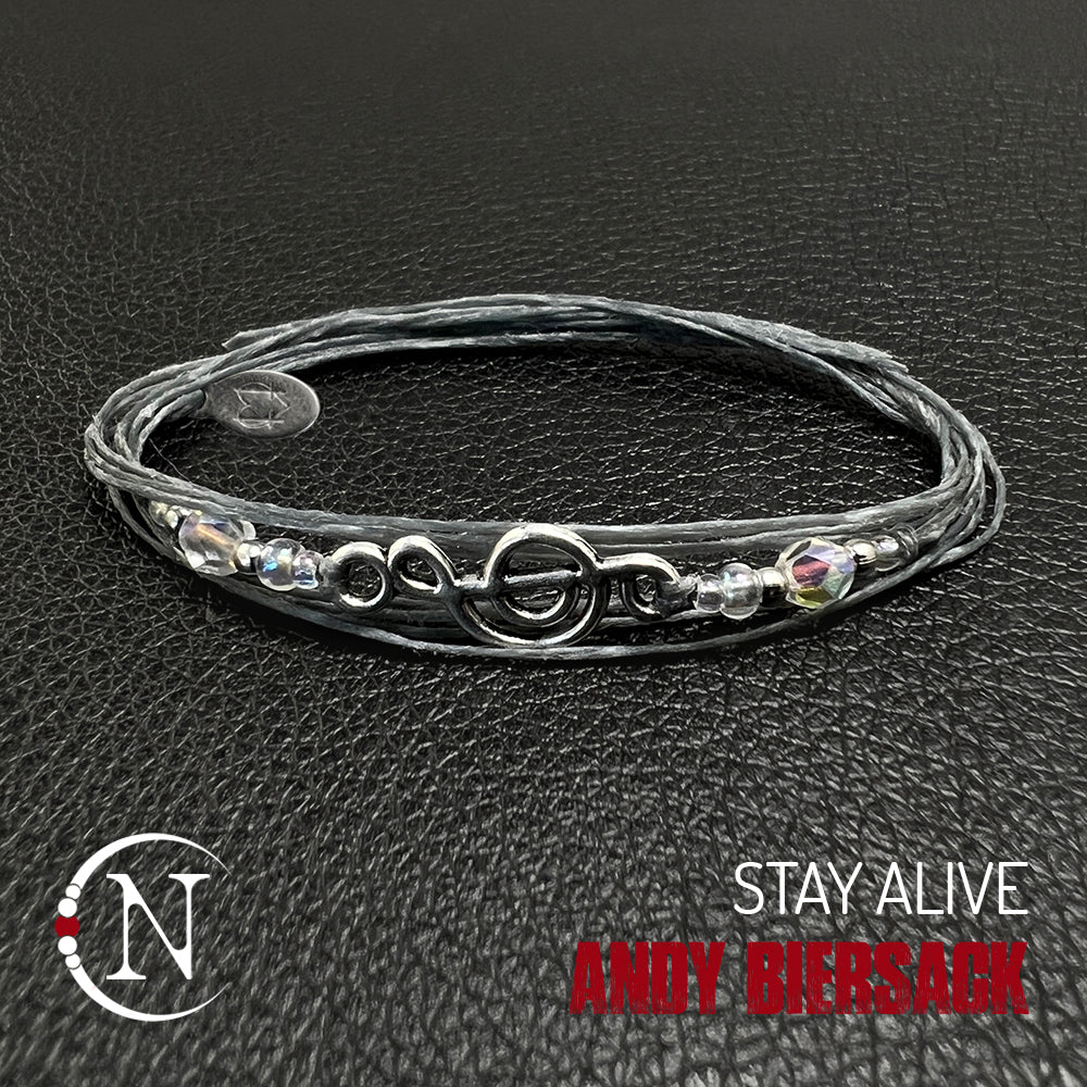 Stay Alive NTIO Bracelet by Andy Black