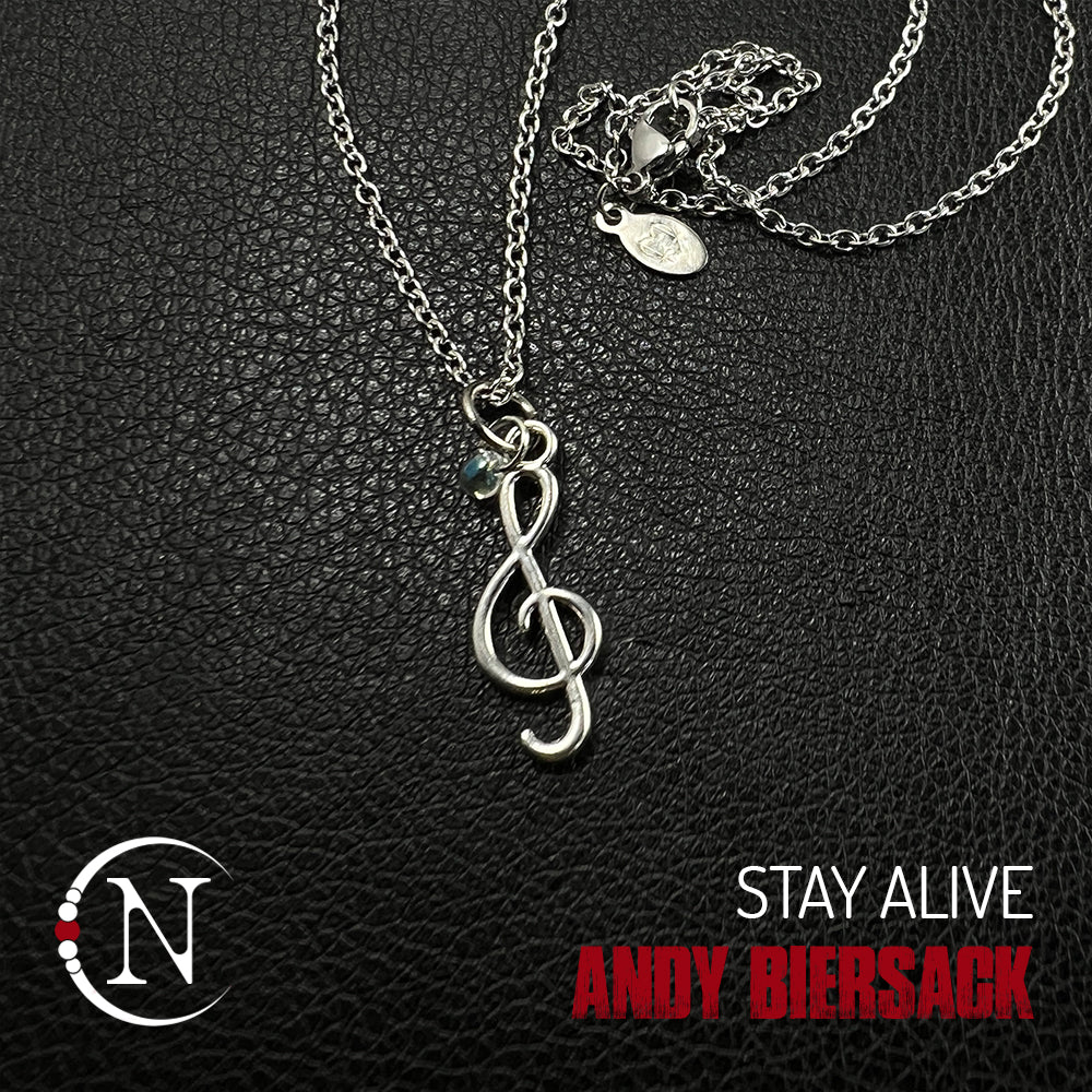 Necklace ~ Stay Alive by Andy Black