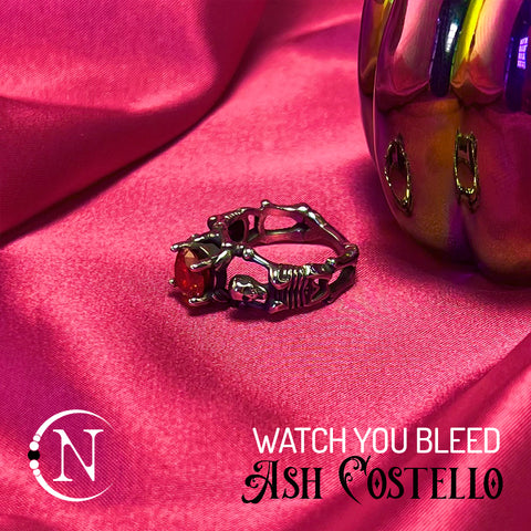 Ring ~ Watch You Bleed Holiday 2024 by Ash Costello ~ Limited Edition