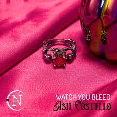 Ring ~ Watch You Bleed Holiday 2024 by Ash Costello ~ Limited Edition