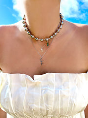 PETITE LC Cross NTIO Necklace by Lilith Czar ~ UK Edition