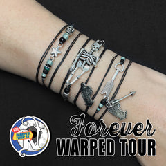 This Way to Warped Tour NTIO Bracelet with Glow Beads by Vans Warped Tour