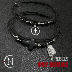 2 Piece Rebels NTIO Bracelet Bundle by Andy Biersack