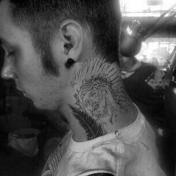 INKED by Dani The Indie Choker Temporary Tattoo - Black | Neck tattoos  women, Necklace tattoo, Throat tattoo