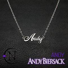 Andy Biersack Silver 3 Piece NTIO Necklace/Choker Stack