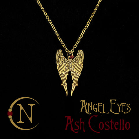 Angel Eyes NTIO Necklace by Ash Costello ~ Holiday Angels 2019