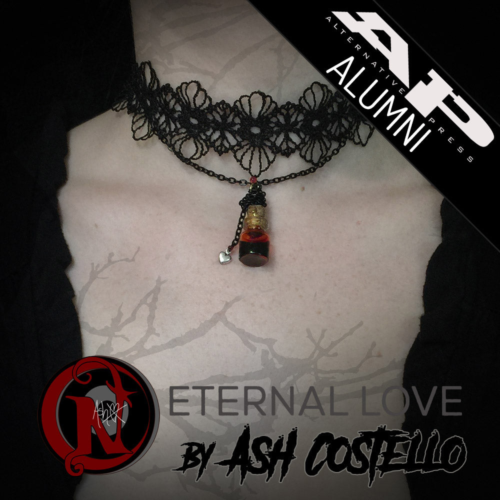 Vampire Bite Eternal Love NTIO Vial Necklace – Never Take It Off | MERCH  WITH MEANING