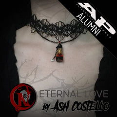 Blood Vial ~ Eternal Love Choker by Ash Costello ~ Alt Press Necklace ~ Limited Edition