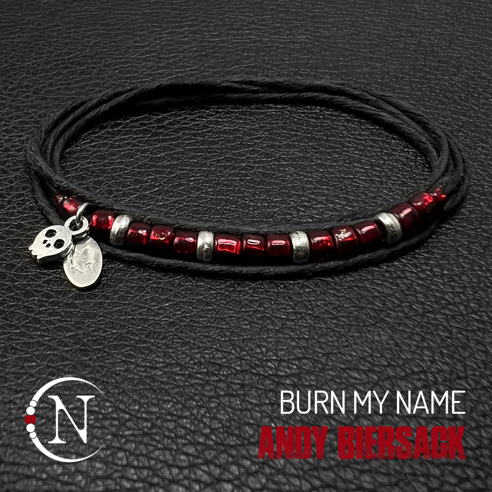 Burn My Name NTIO Rebel Bracelet by Andy Biersack