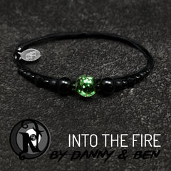 Black Into The Fire NTIO Bracelet by Danny Worsnop and Ben Bruce