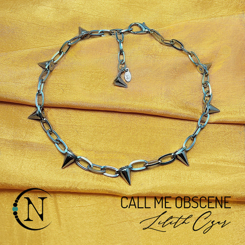 Call Me Obscene NTIO Choker/Necklace by Lilith