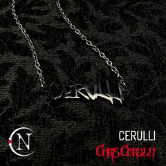 Necklace ~ Cerulli Nameplate by Chris Cerulli ~ Limited Edition