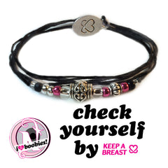 Check Yourself NTIO Bracelet by Keep a Breast