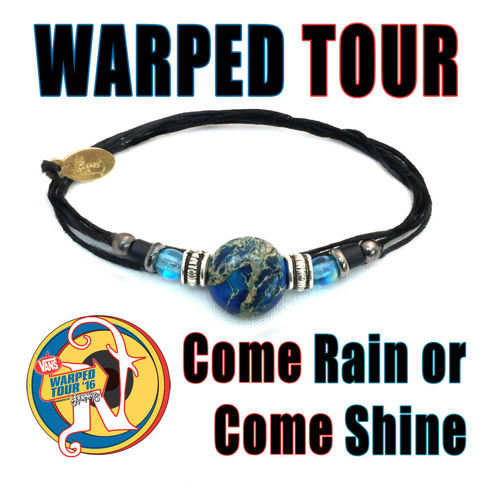 Come Rain or Come Shine NTIO Bracelet by Vans Warped Tour
