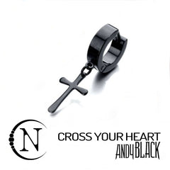 Earring Cross Your Heart NTIO by Andy Biersack