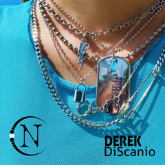 Derek DiScanio Lyric Tag Necklace