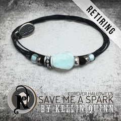 Glow in the Dark Save Me a Spark NTIO Bracelet by Kellin Quinn ~ RETIRING 10 More