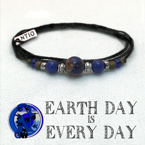 Earth Day is Every Day NTIO Earth Day Bracelet