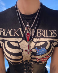 Fields of Bone NTIO Necklace/Choker by Andy Biersack ~ RETIRING ONLY *3 MORE