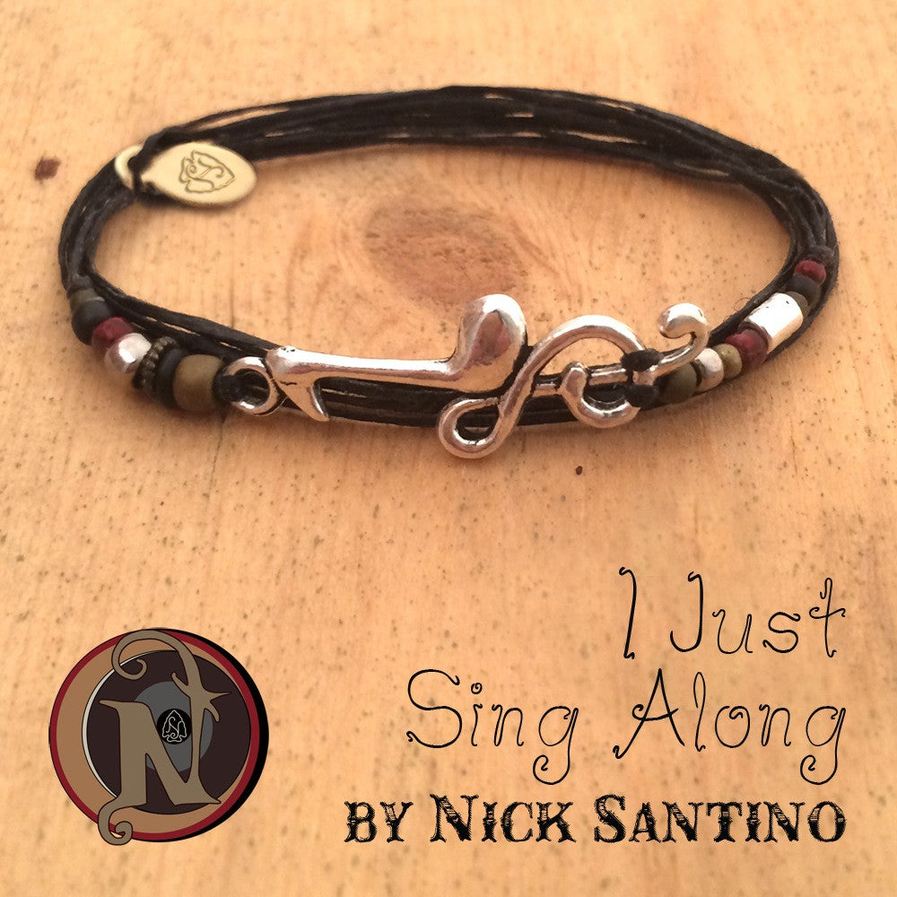 I Just Sing Along NTIO bracelet by Nick Santino
