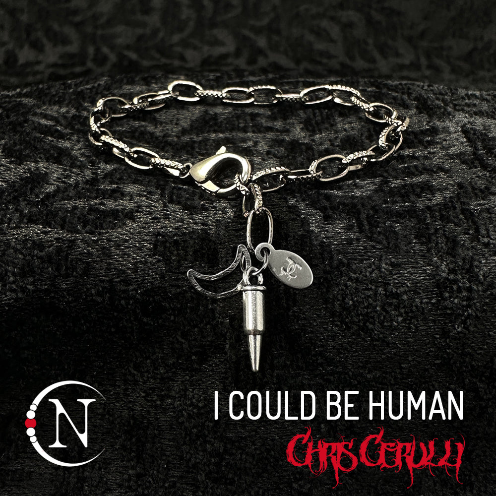Chain Bracelet ~ I Could Be Human by Chris Cerulli