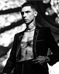 Choker/Necklace Giving it All or Trying My Hardest by Andy Biersack