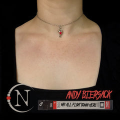 We All Float Down Here NTIO Necklace by Andy Biersack ~ Halloween Limited