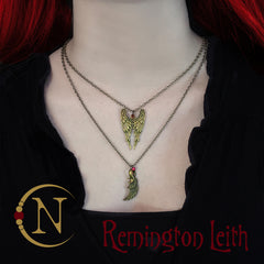I Saw An Angel Cry NTIO Necklace by Remington Leith ~ Holiday Angels