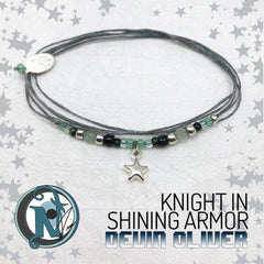 Knight In Shining Armor Sterling Silver NTIO Bracelet By Devin Oliver