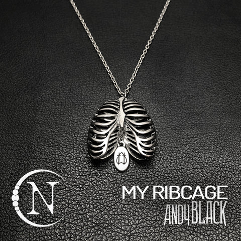 My Ribcage NTIO Necklace by Andy Black