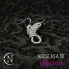 Earring Set ~ Noose as a Tie By Chris Cerulli