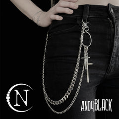 Double Pocket Chain Bundle By Andy Biersack
