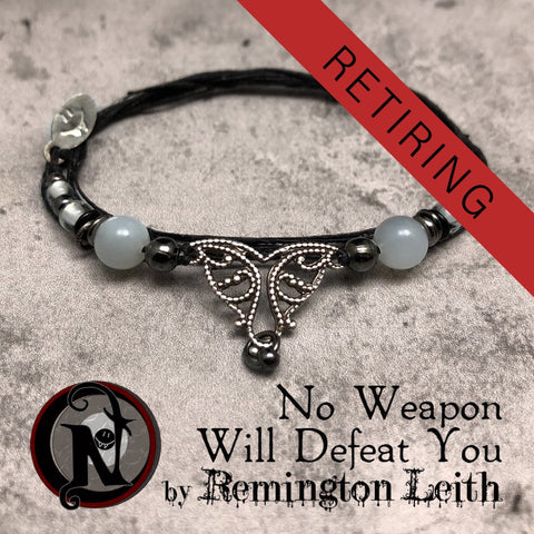 No Weapon Will Defeat You NTIO Bracelet By Remington Leith