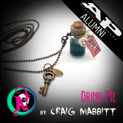 Drink Me NTIO Vial Necklace by Craig Mabbitt ~Alt Press Alumni