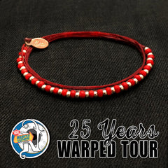 Red 2 Bracelet NTIO Bundle by Vans Warped Tour