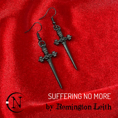 Suffering No More Halloween 2022 Earrings by Remington Leith ~ Limited