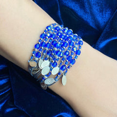 September Sapphire NTIO Birthstone Bracelet
