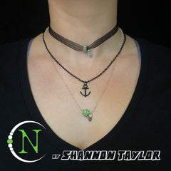 You're Dangerous NTIO Tattoo Necklace/Choker By Shannon Taylor