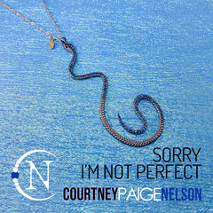 Ear Cuff Choker ~ Sorry I'm Not Perfect by Courtney Paige Nelson