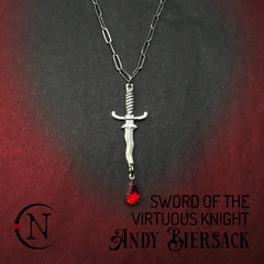 Sword of the Virtuous Knight Necklace by Andy Biersack ~ Holiday 2022