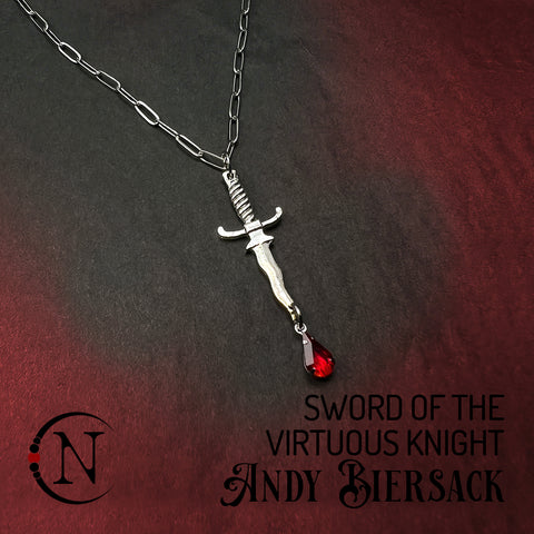 Sword of the Virtuous Knight Necklace by Andy Biersack ~ Holiday 2022