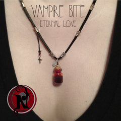 Vampire Bite Eternal Love NTIO Vial Necklace