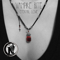 Vampire Bite Eternal Love NTIO Vial Necklace
