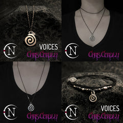 Voices 2 Piece Necklace/Bracelet By Chris Cerulli