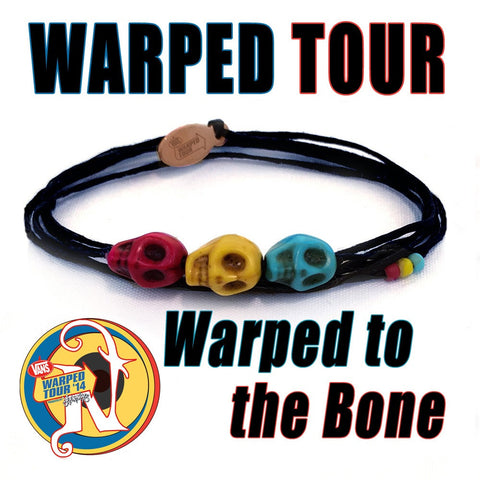 Warped to the Bone NTIO Bracelet by Vans Warped Tour