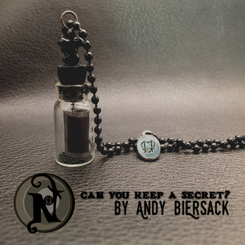 Can You Keep a Secret Vial Necklace by Andy Biersack