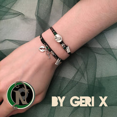 You Poisoned Me With Envy NTIO Bracelet by Geri X
