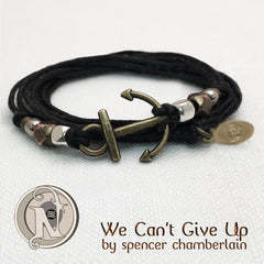 We Can't Give up NTIO Bracelet by Spencer Chamberlain